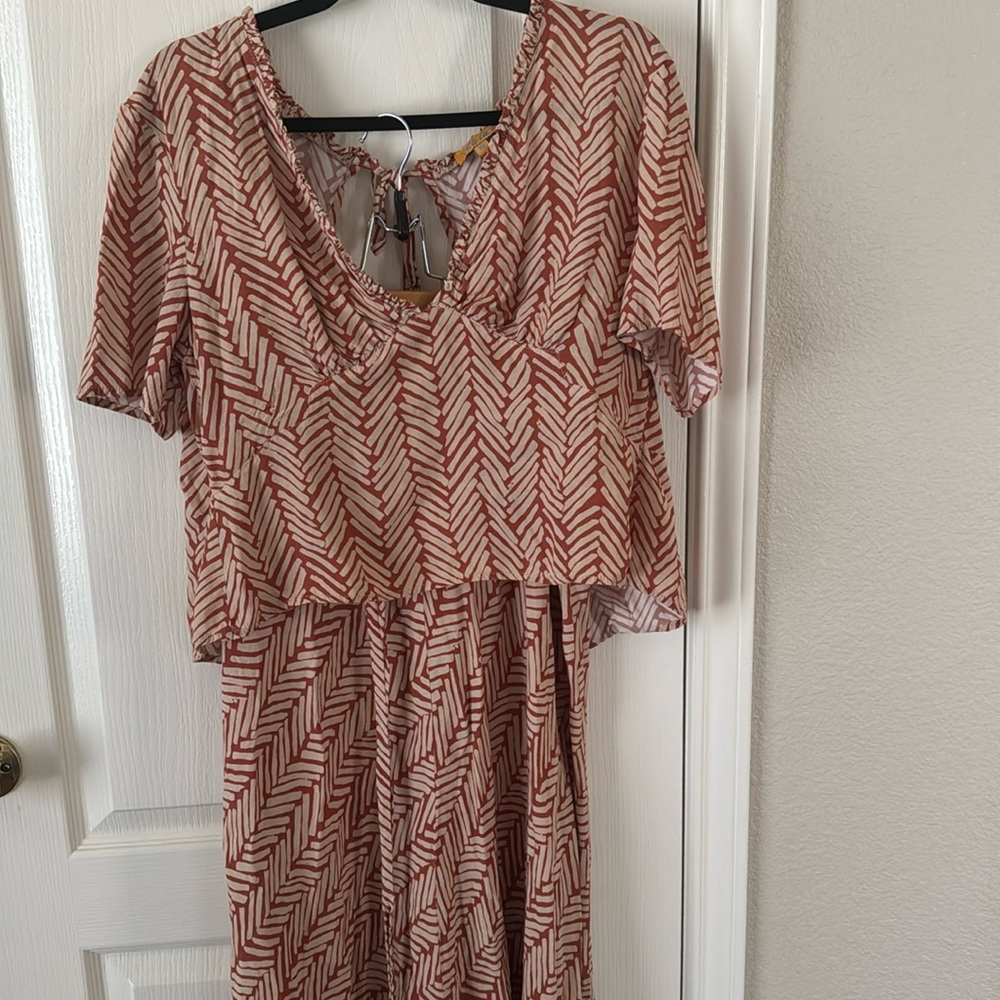VRG GRL Maxi Skirt Set